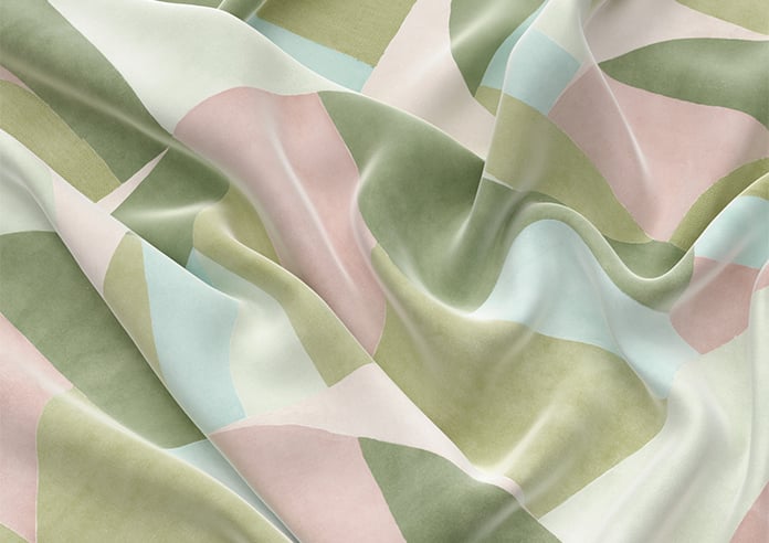 Varadero Velvet, Avocado - Motorised Roman Blind - Image 4